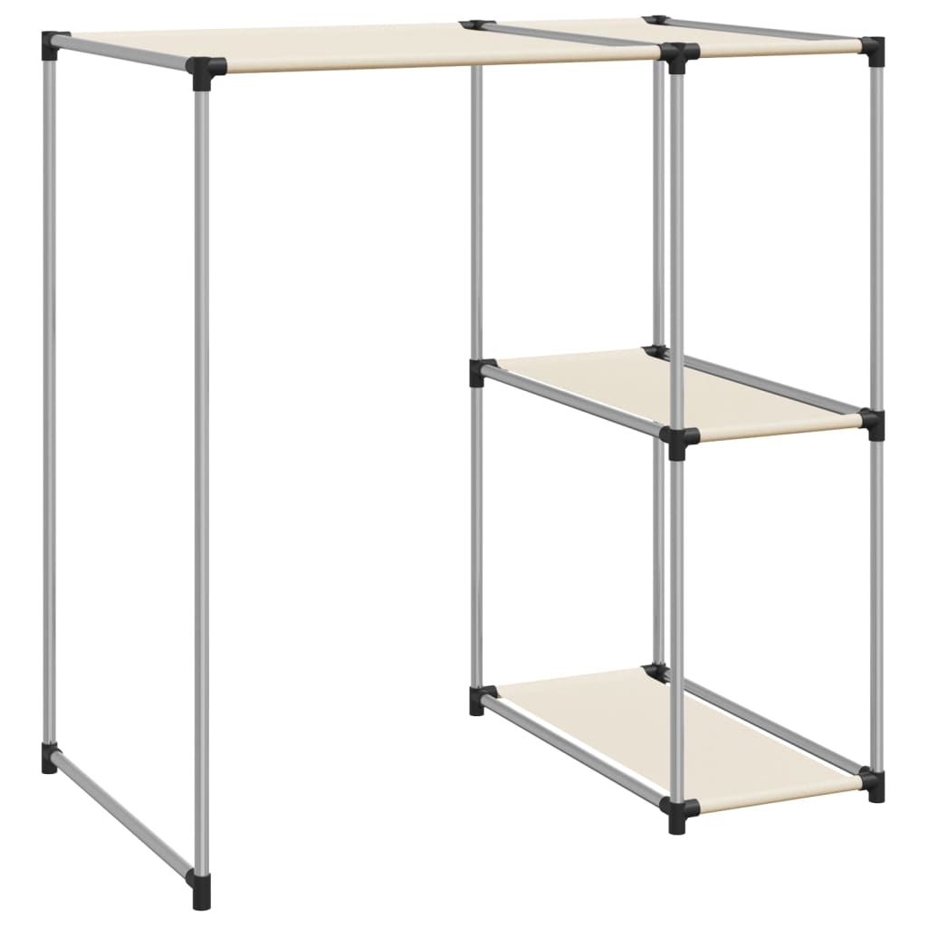Waschmaschinenregal Schwarz 87x55x90,5 cm Eisen
