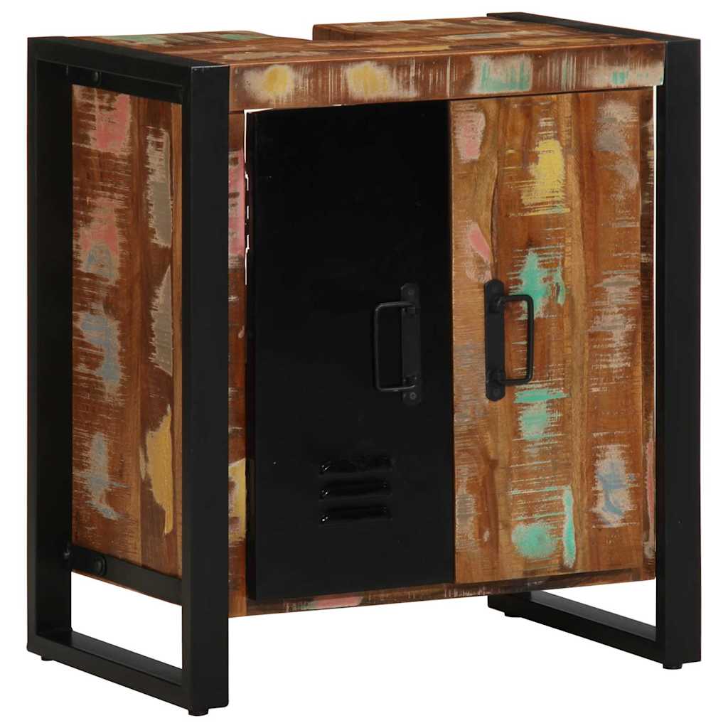 Badezimmerschrank Braun 55 x 35 x 60 cm Massivholz Mango