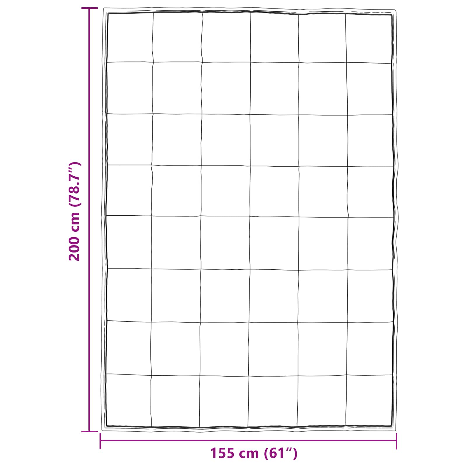 Winterbettdecke Gold 135 x 200 cm Satin und Mikrofaser
