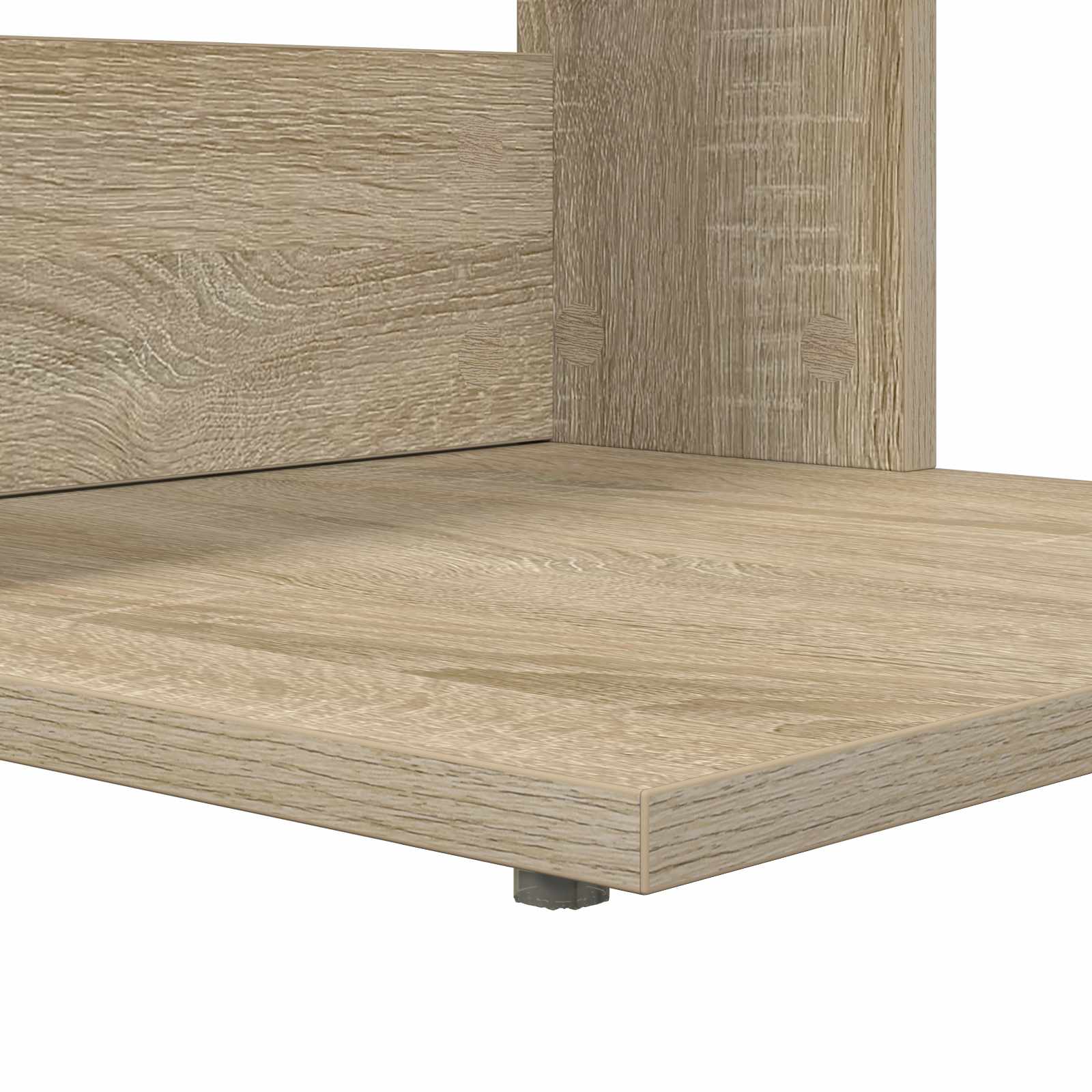 Beistelltisch Weiß 40 x 38 x 62,5 cm Holzwerkstoff