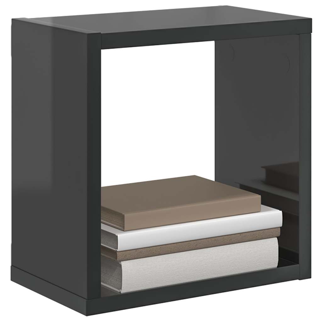 Würfelregale 2 Stk. Weiß 30x15x30 cm