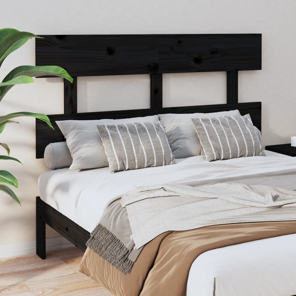 Bett-Kopfteil 78,5x3x81 cm Massivholz Kiefer