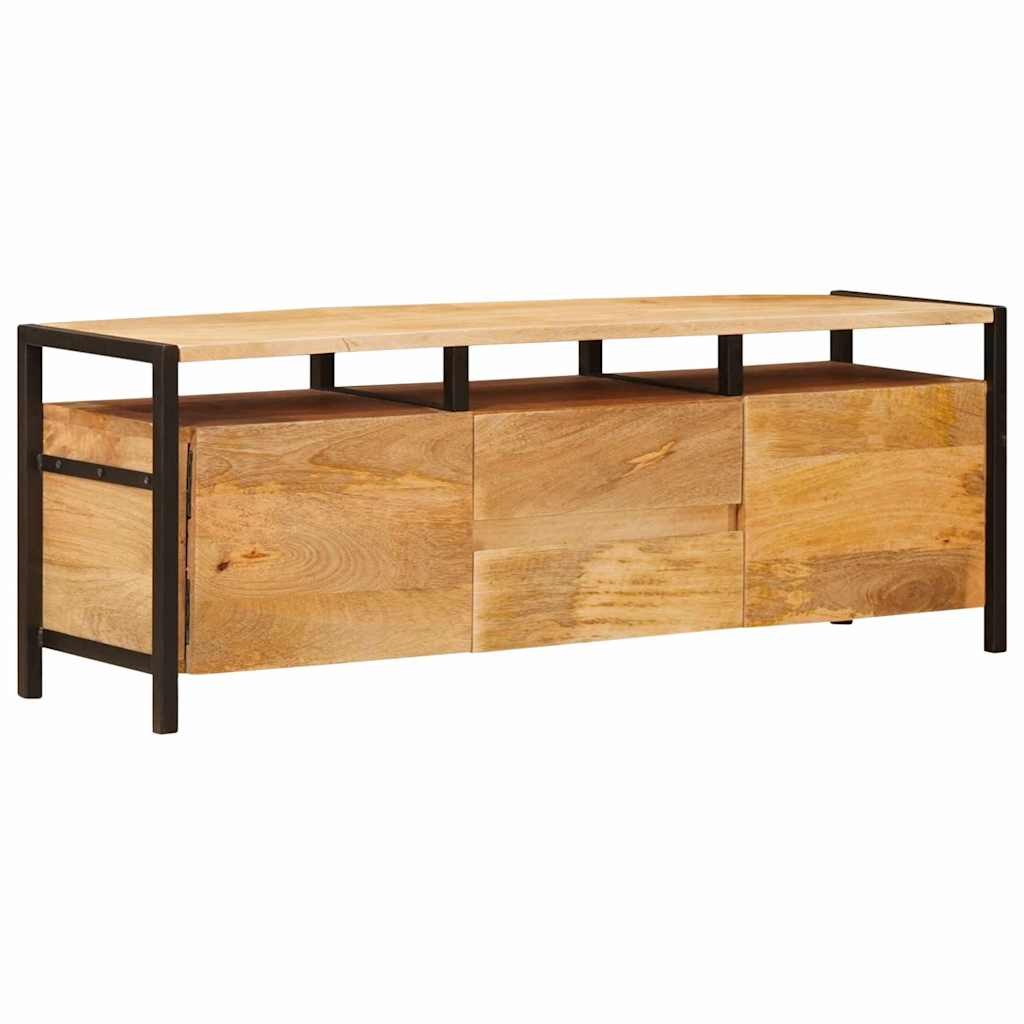 Sideboard 110x35x65 cm Massivholz Mango