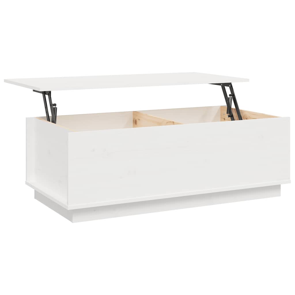 Couchtisch 100x50x35 cm Massivholz Kiefer