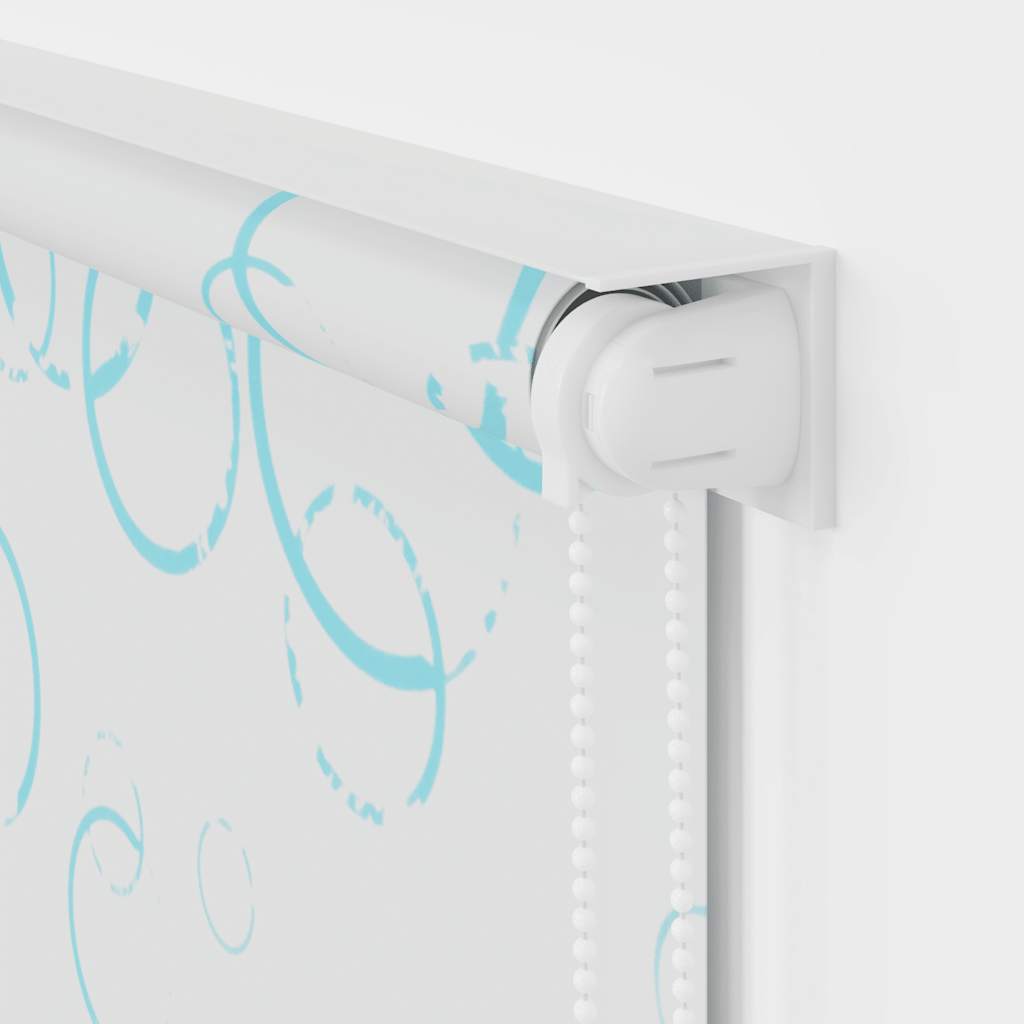 Duschrollo 80x240 cm Weiß