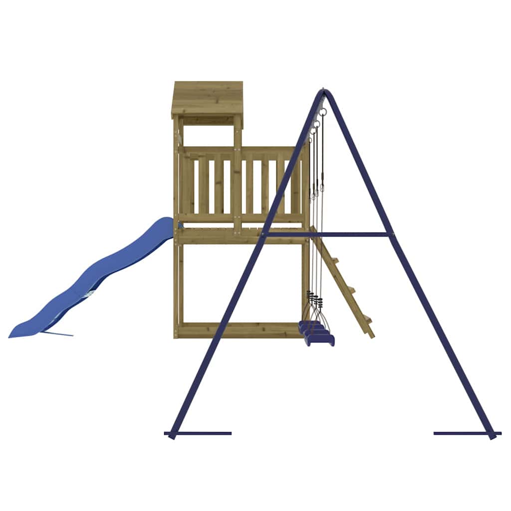 Spielturm Massivholz Kiefer