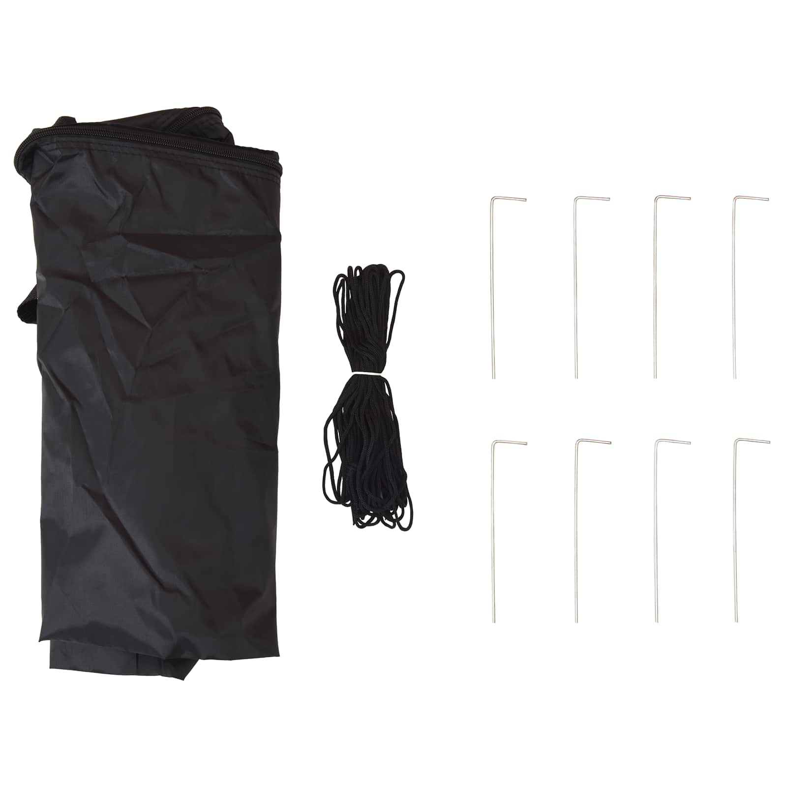 Pop-up Partyzelt 288 x 288 x 245 cm Creme Oxford-Stoff