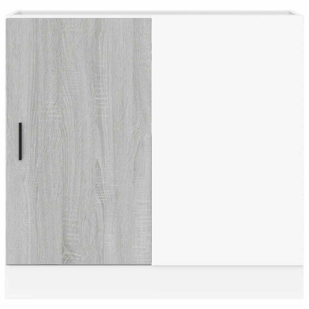 Unterschrank Lyon Weiß 60x46x81,5 cm Holzwerkstoff