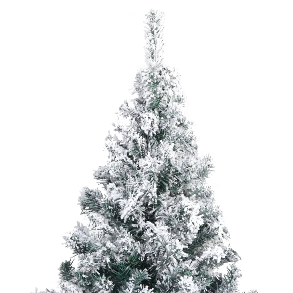 Künstlicher Weihnachtsbaum mit Dicken Zweigen Grün 150 cm PVC