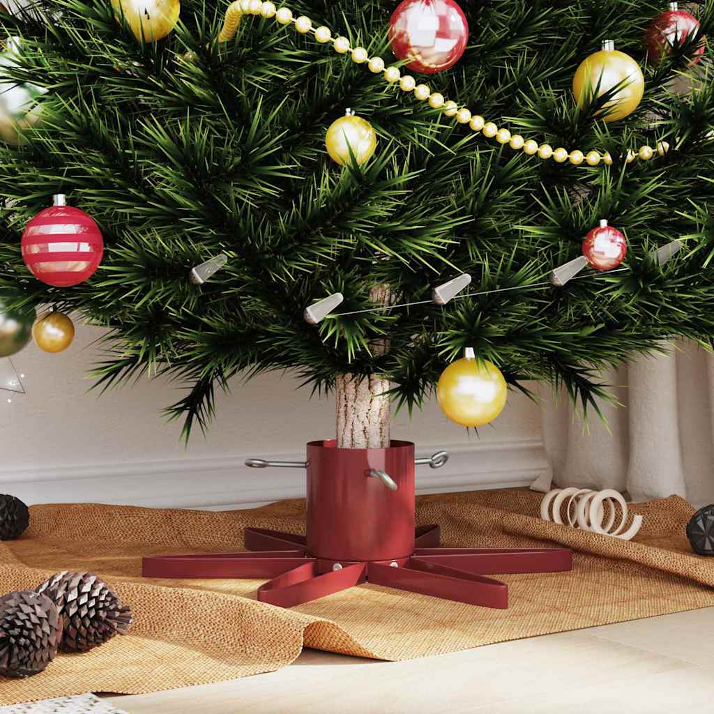 Weihnachtsbaumständer 1.73 Grün 50 x 50 x 15,5 cm Stahl
