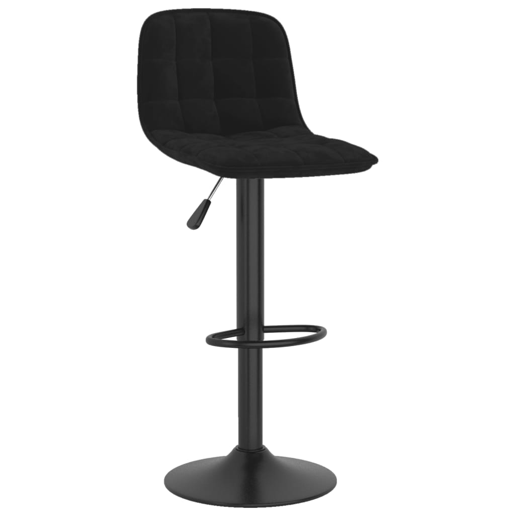 Barhocker 2 Stk. Hellgrün Samt