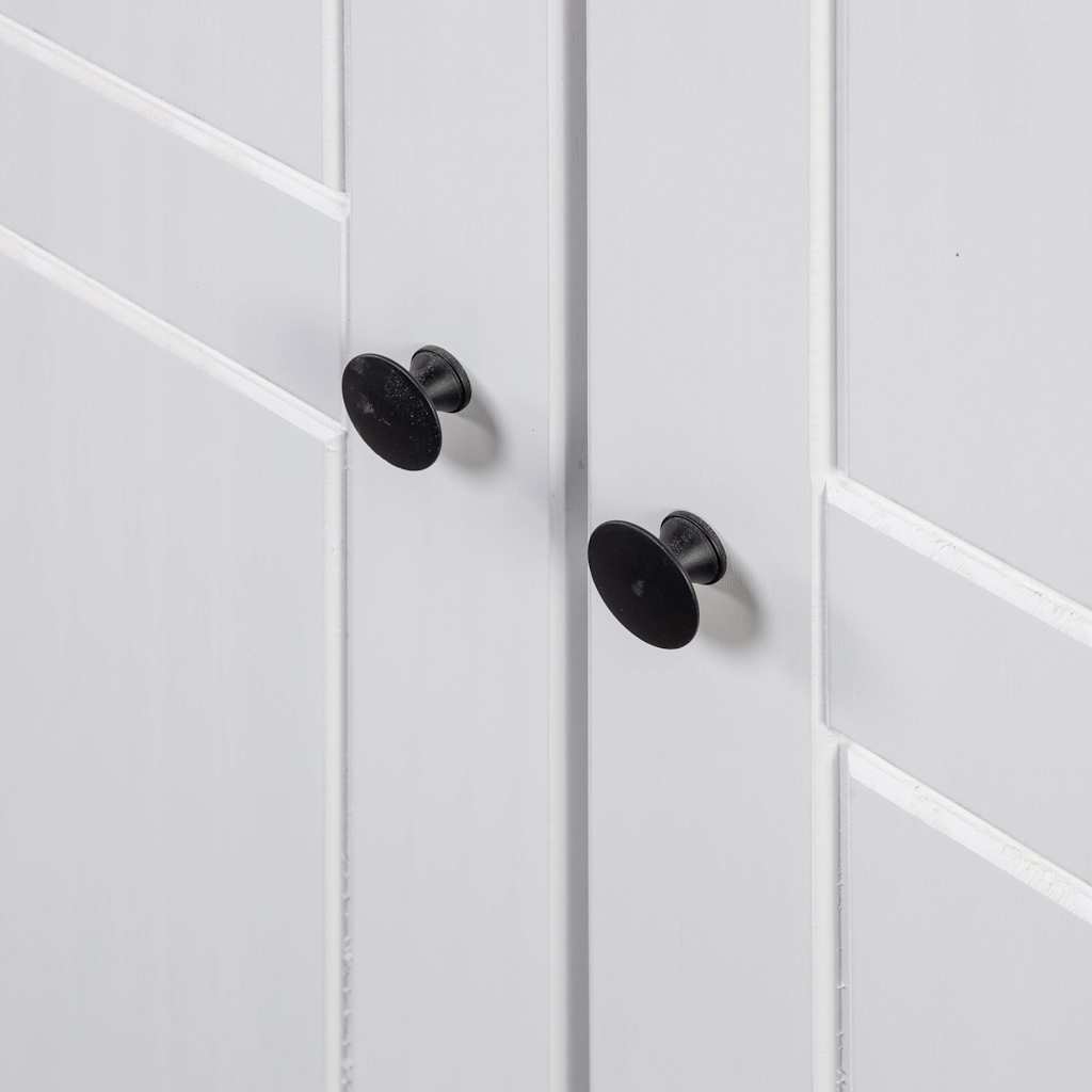 Kleiderschrank 3-Türig 118×50×171,5 cm Kiefer Panama Serie