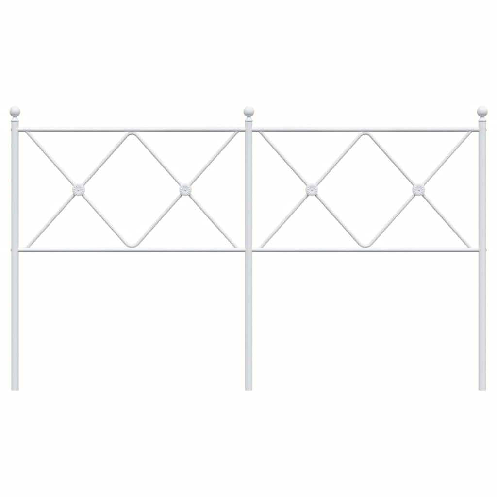 Ersatz-Kopfteil Metall Schwarz 75 cm
