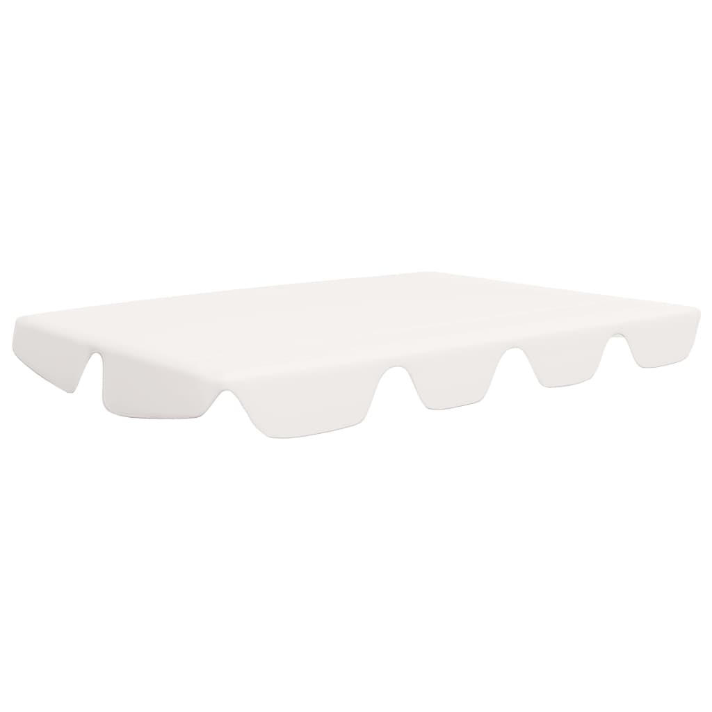 Ersatzdach für Hollywoodschaukel Beige 188/168x145/110 cm