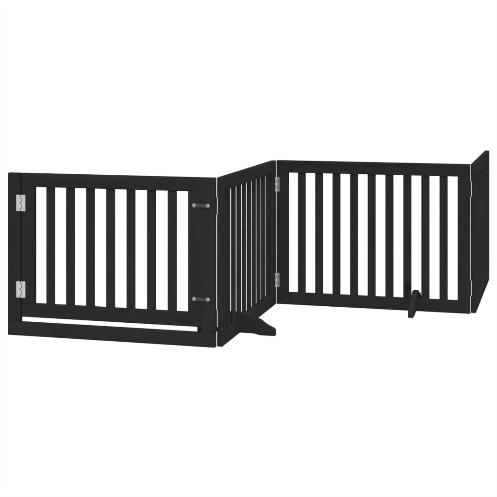 Hundegitter Faltbar 3 Paneele 150 cm Pappelholz