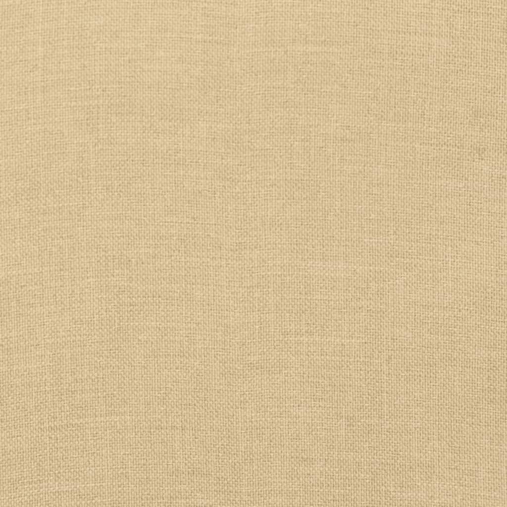 Hochlehner-Auflagen 2 Stk. Melange Anthrazit 120x50x7cm Stoff