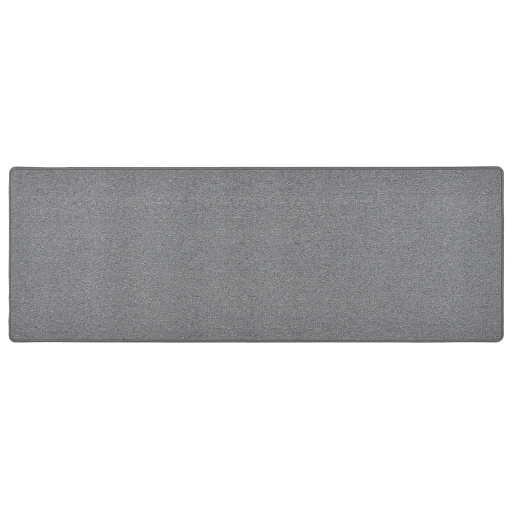 Teppichläufer Anthrazit 80 x 500 cm 100% Polypropylen