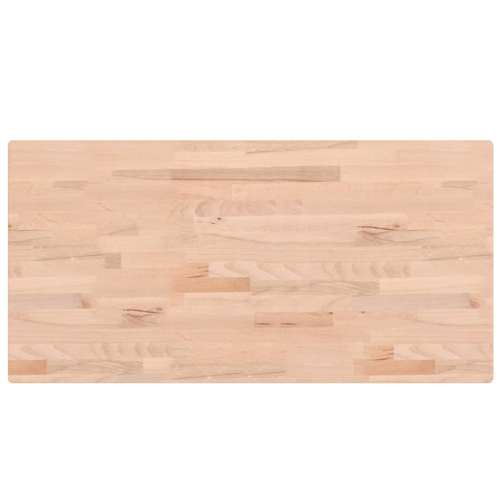 Waschtischplatte 80x40x1,5 cm Massivholz Buche