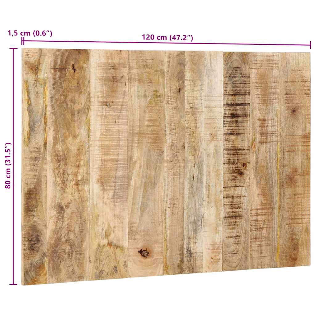 Kopfteil Mehrfarbig 160 cm Massivholz Altholz