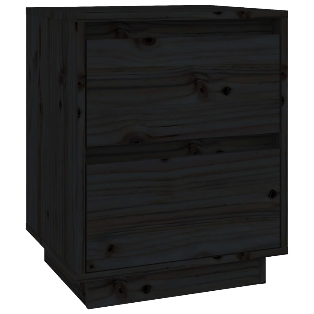 Nachttisch 40x35x50 cm Massivholz Kiefer