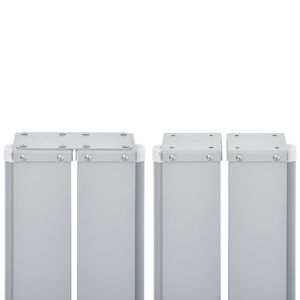 Ausziehbare Seitenmarkise 160×600 cm Braun