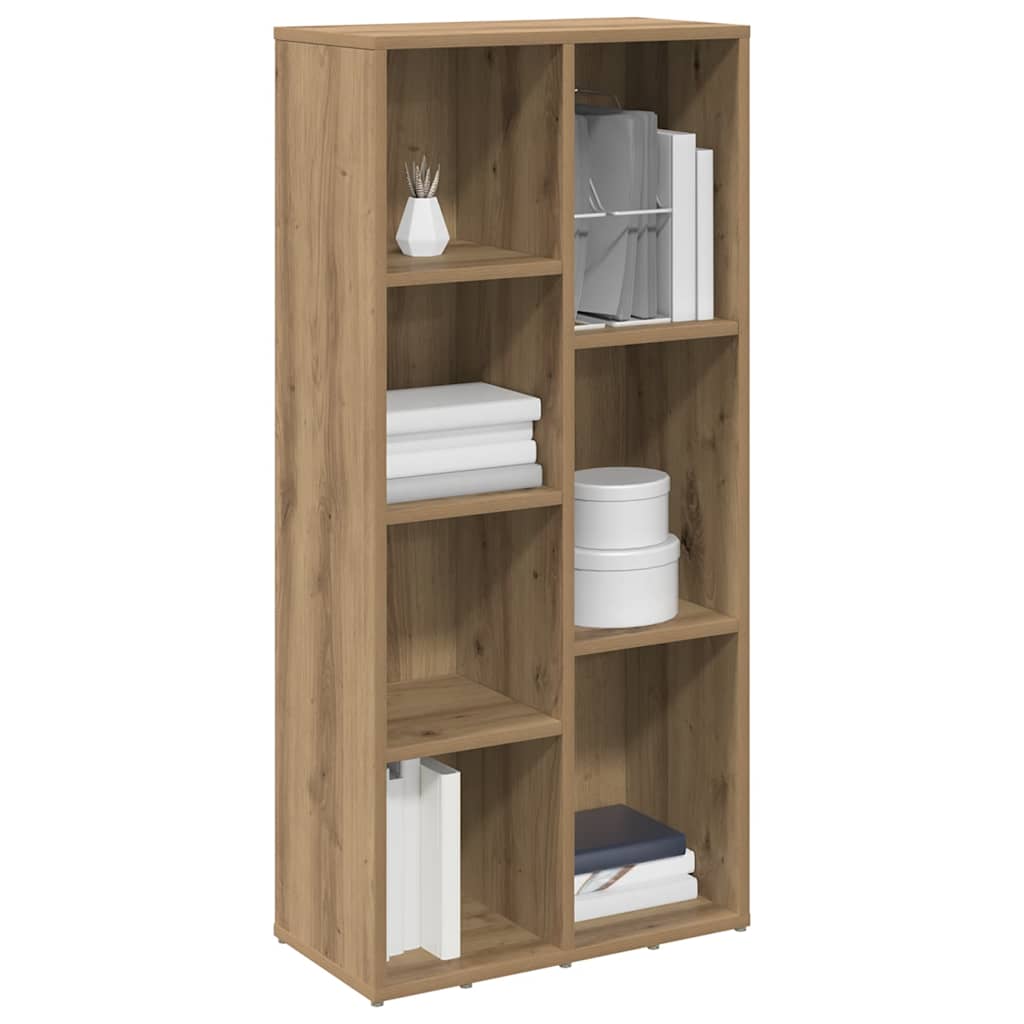 Bücherregal Weiß 50×25×106 cm Holzwerkstoff