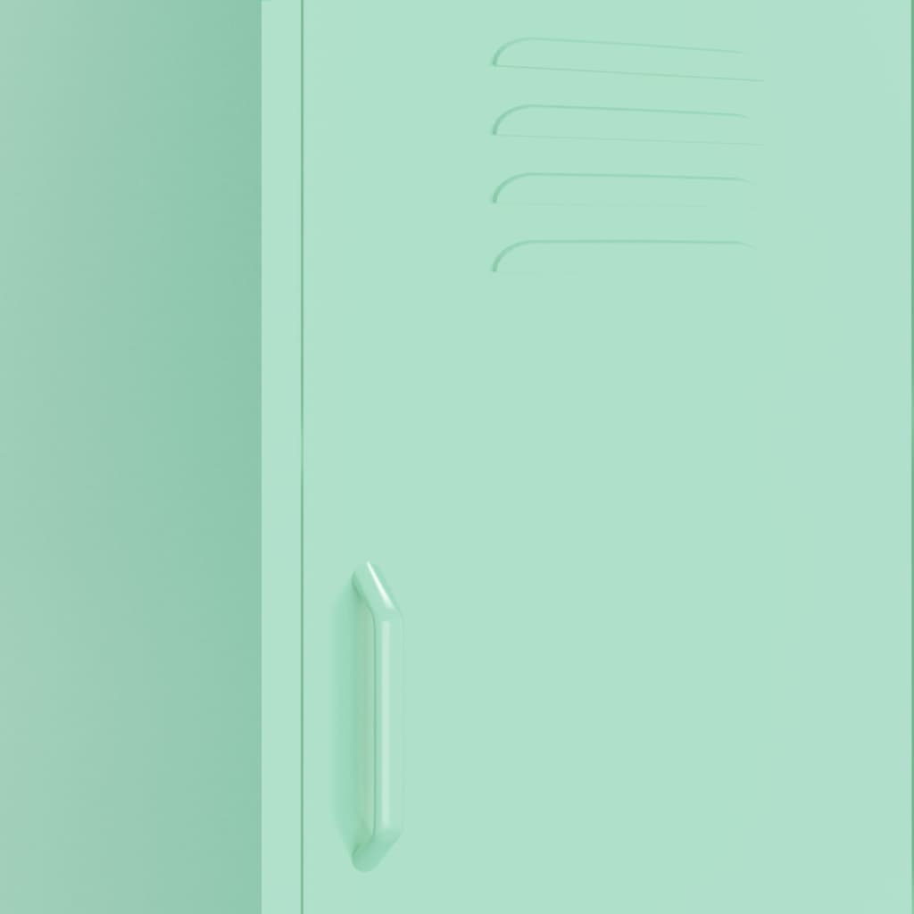 Lagerschrank Olivgrün 42,5x35x101,5 cm Stahl