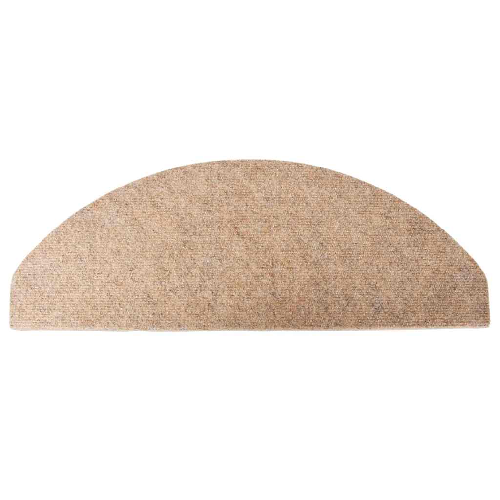 Stufenmatten Selbstklebend 15 Stk. 56x17x3 cm Beige