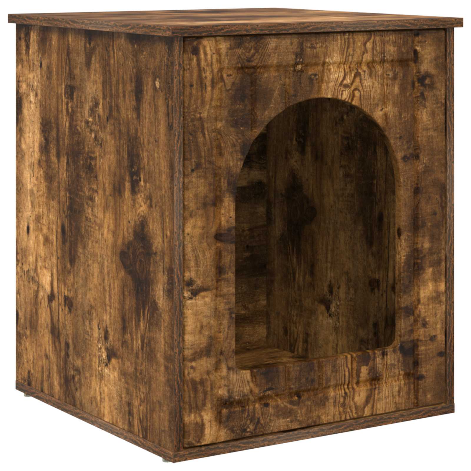 Katzenhaus Weiß 53 x 52 x 62 cm Holzwerkstoff
