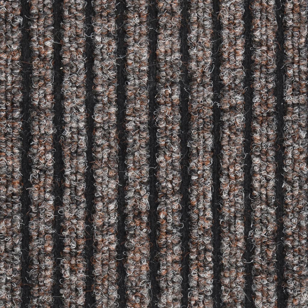 Fußmatte Gestreift Grau 60x80 cm