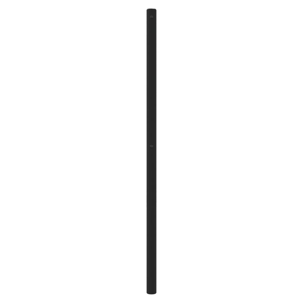 Ersatz-Kopfteil Metall Schwarz 80 cm
