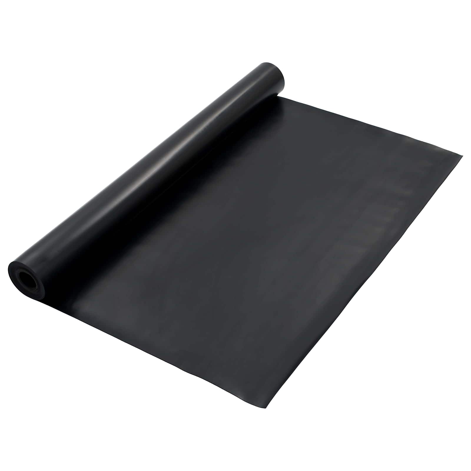 Bodenbelag Schwarz 1,2 x 2 m Gummi