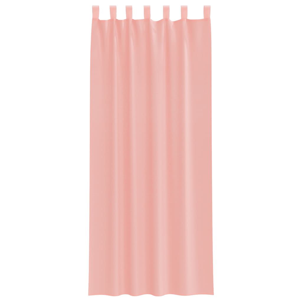 Voile Vorhänge mit Ösen 2 Stk. Apfelgrün 140x140 cm