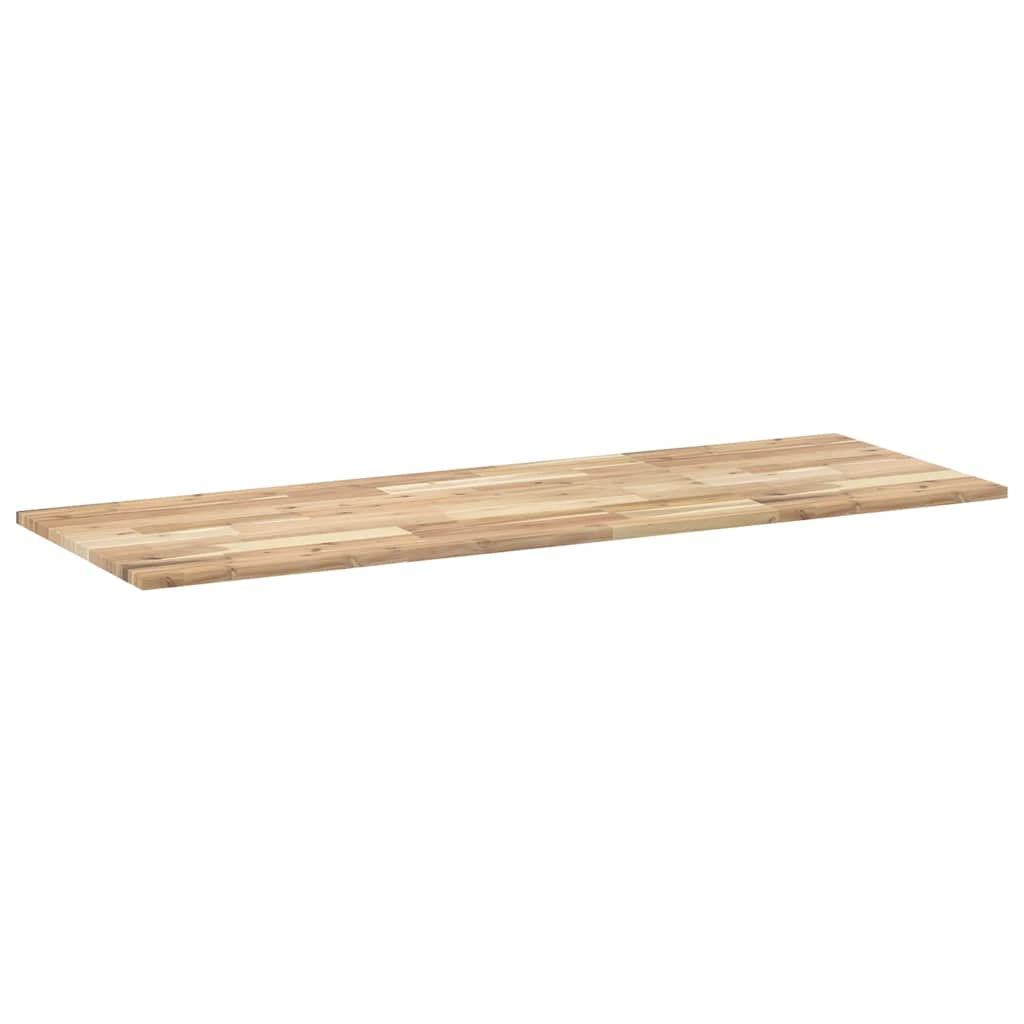 Schreibtischplatte Unbehandelt 60x50x2 cm Massivholz Akazie