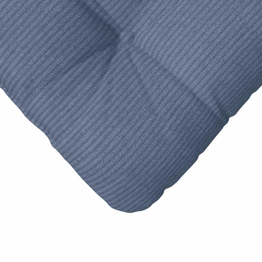 Sitzkissen 4 pcs Hellgrau 40 x 40 cm Cordstoff