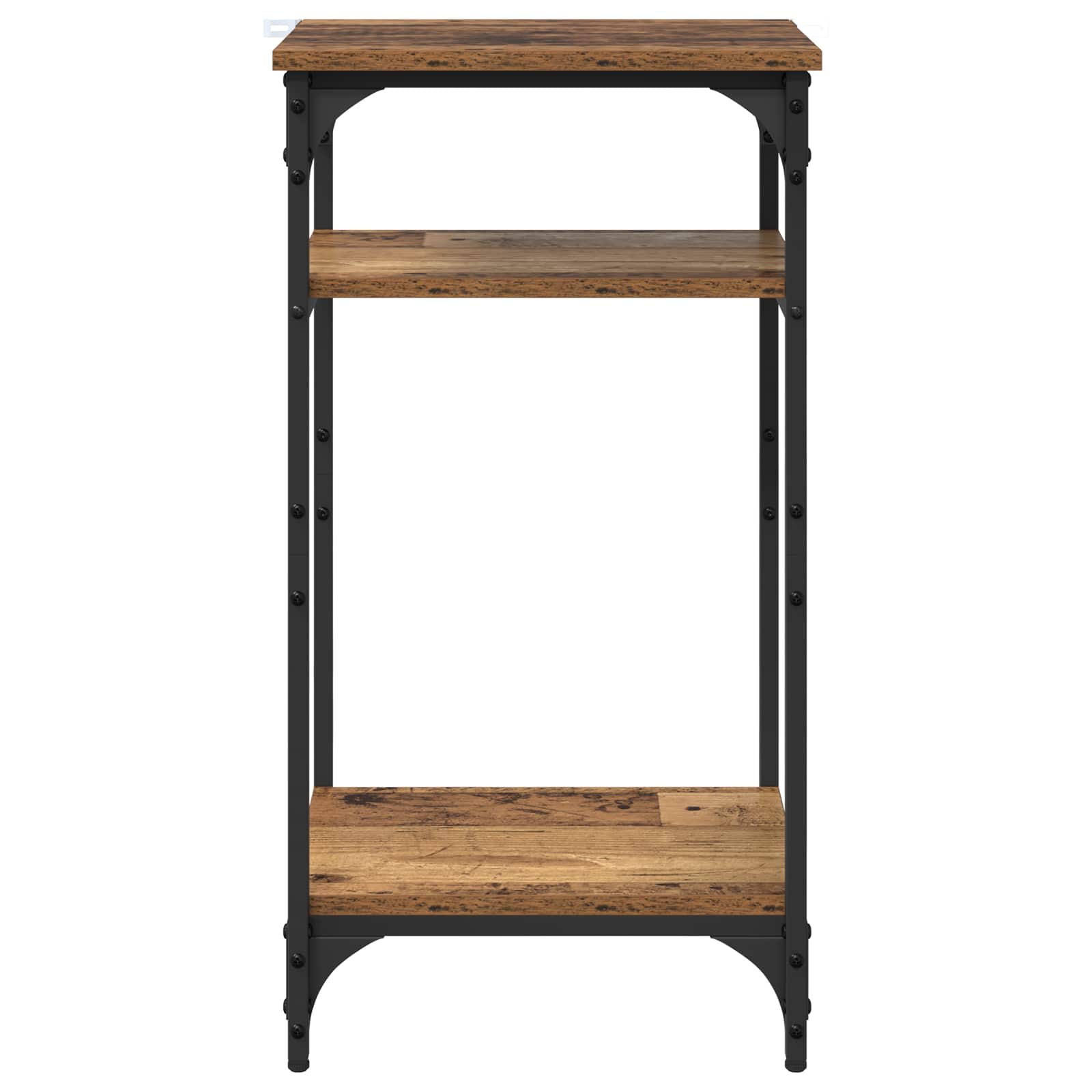 Beistelltisch Schwarz 40x30x75 cm Holzwerkstoff