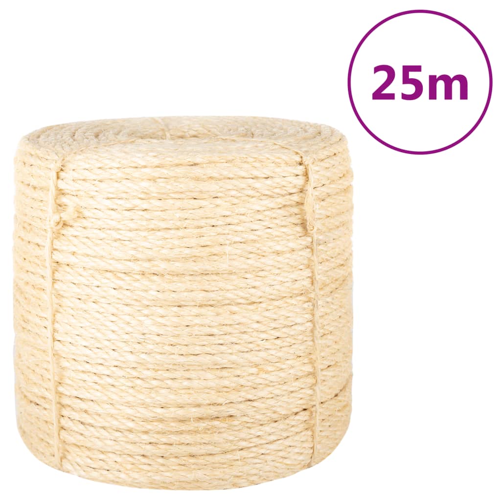 Seil 100% Sisal 6 mm 100 m