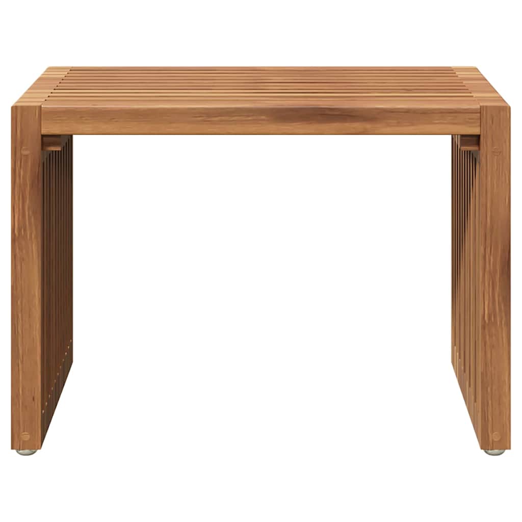 Garten-Beistelltisch 3 pcs Braun 33 x 44,5 x 51 cm