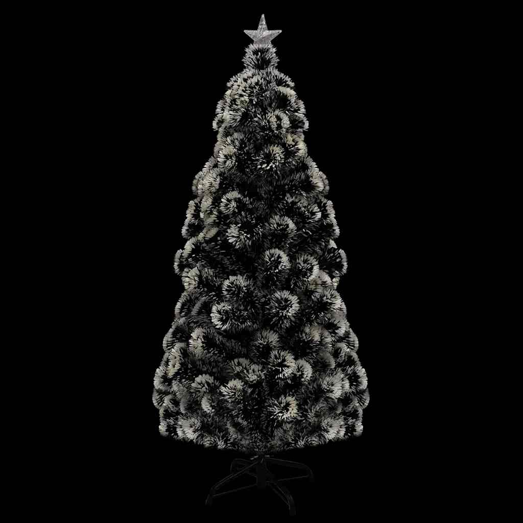 Vorbeleuchteter Weihnachtsbaum mit Ständer und LED 150 cm Glasfaser