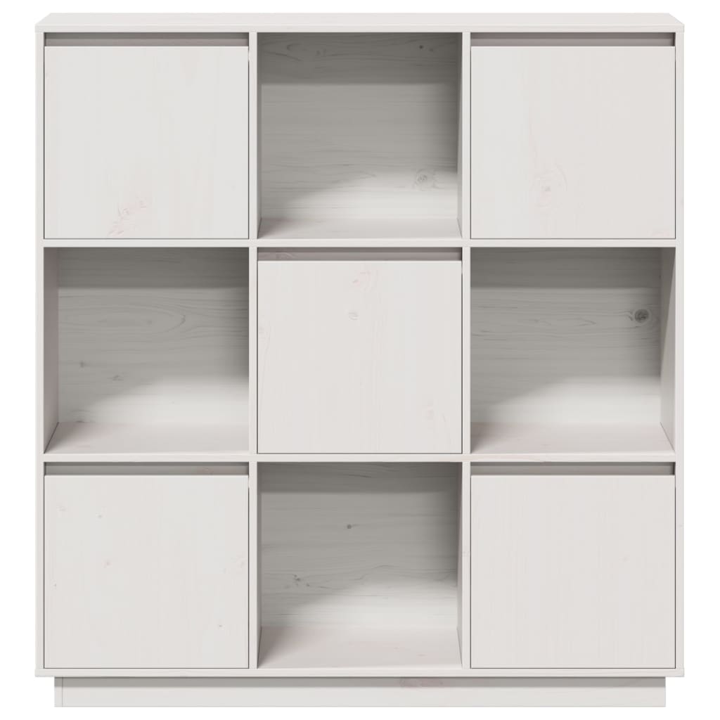Highboard 110,5x35x117 cm Massivholz Kiefer