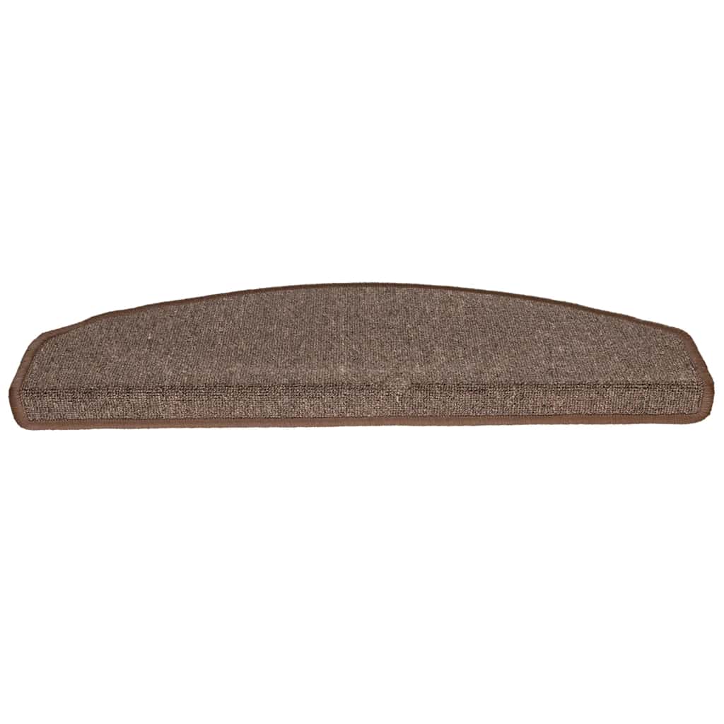 Stufenmatten 15 Stk. 56x17x3 cm Anthrazit Halbrund