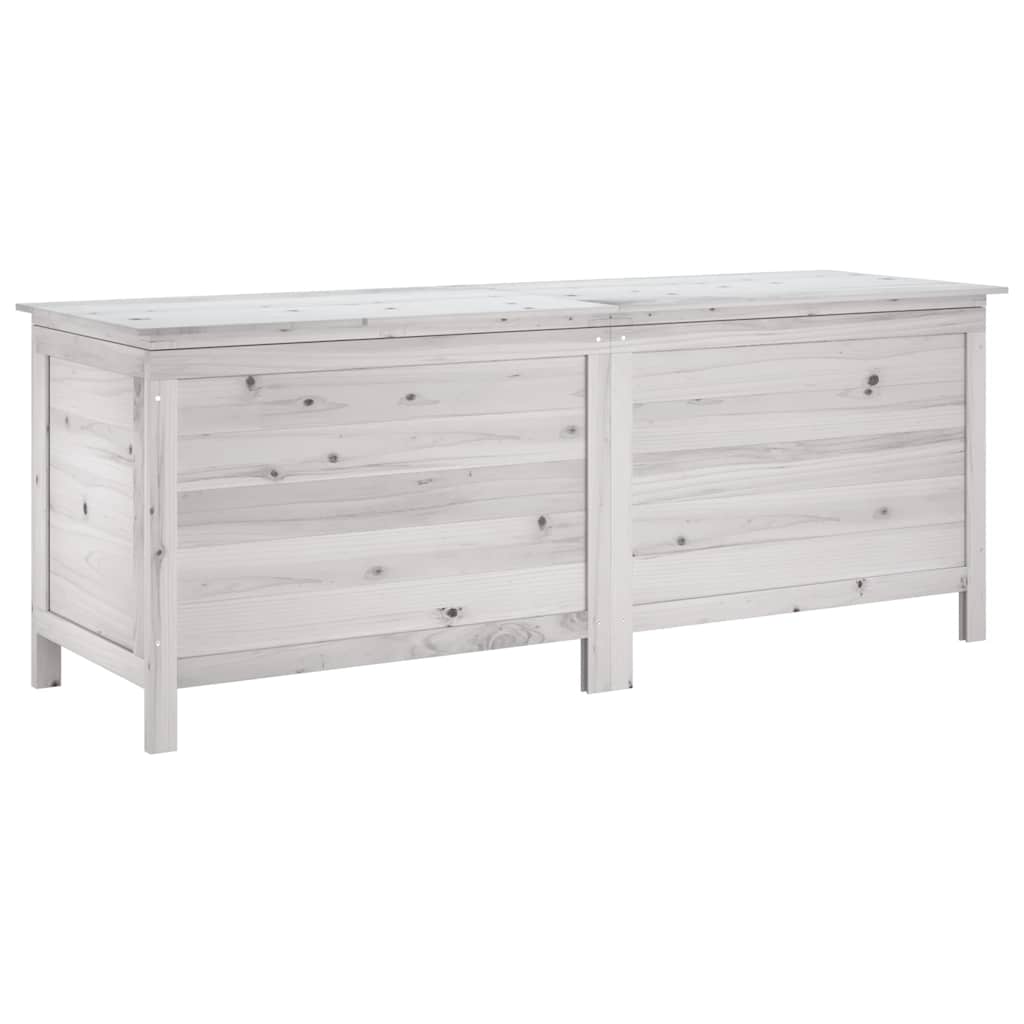 Gartentruhe 50x49x56,5 cm Massivholz Tanne