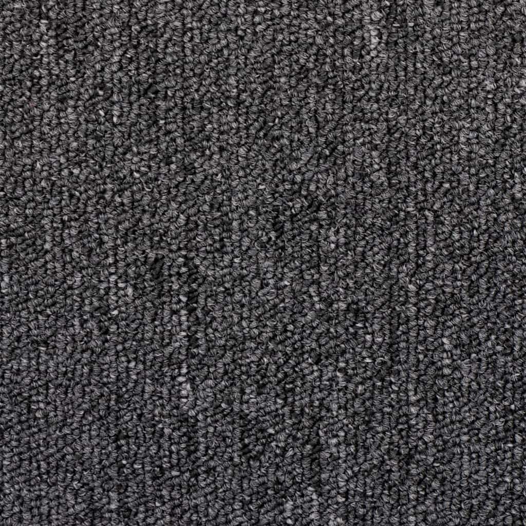 Stufenmatten 15 Stk. 56x17x3 cm Anthrazit Halbrund