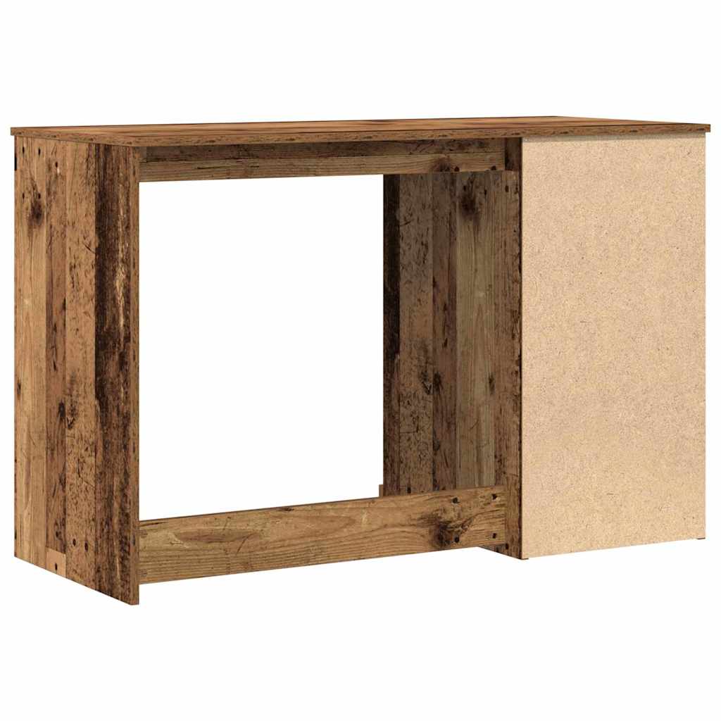 Schreibtisch mit Schublade Weiß 115x50x75 cm Holzwerkstoff