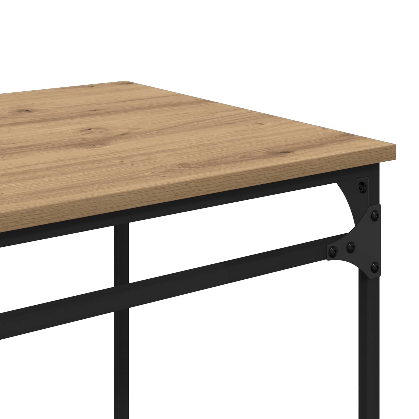 Schreibtisch mit Regal Sonoma-Eiche 135x50x90 cm Holzwerkstoff