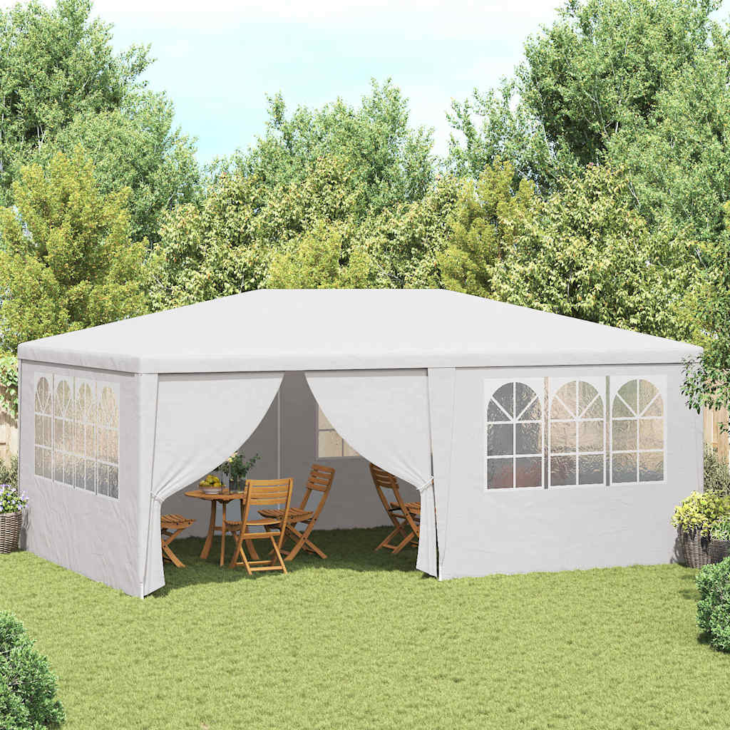Party-Zelt Rot 200 x 200 x 240 cm PE und Stahl