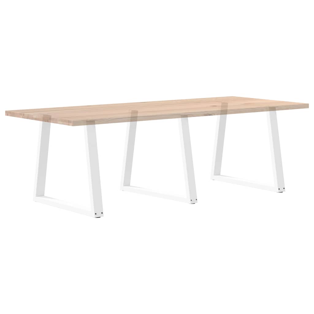 Couchtischbeine V-Form 2 Stück Schwarz 30x(30-31,3) cm Stahl