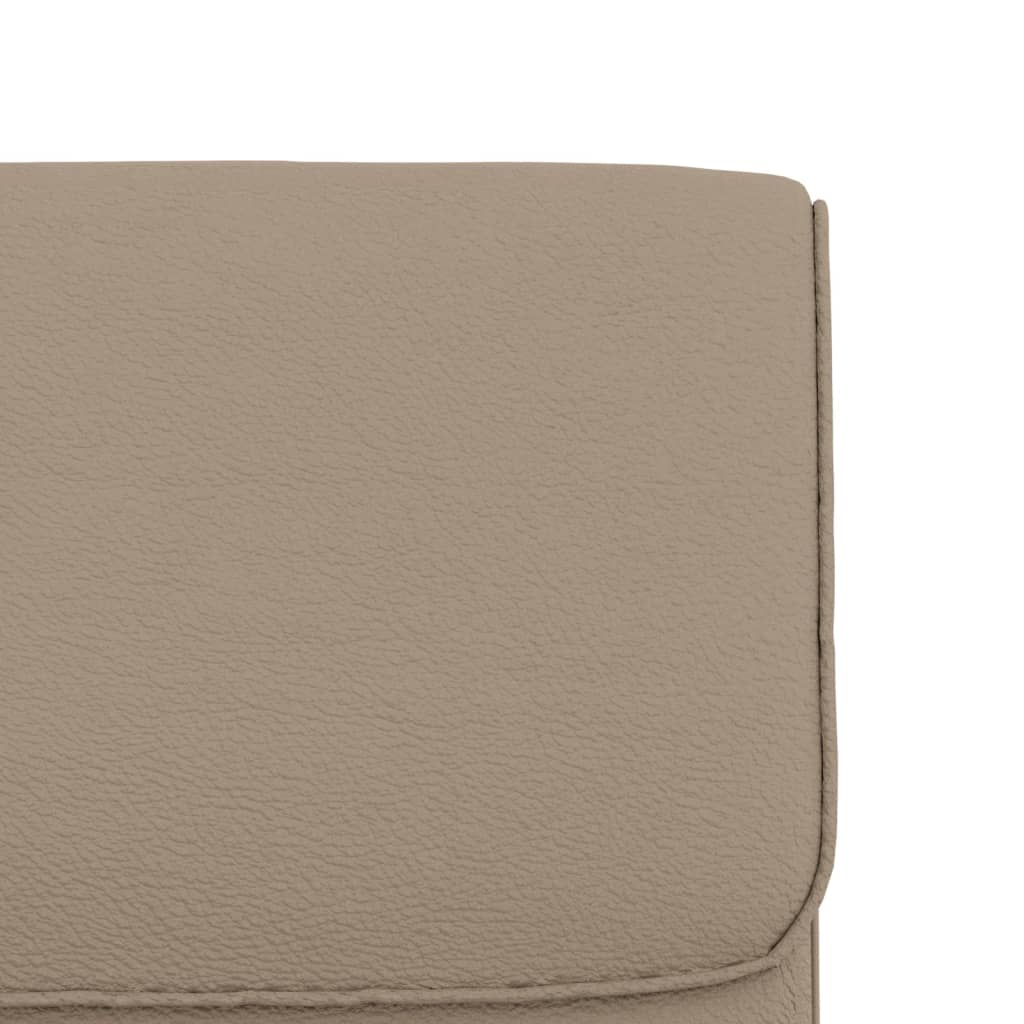 Loungesessel Grau 55x64x80 cm Kunstleder