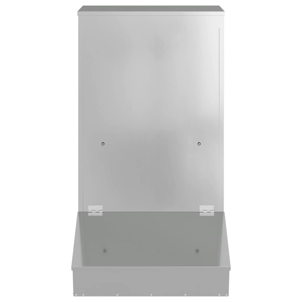 Schweinfutterspender Schwarz 55 x 38 x 76 cm
