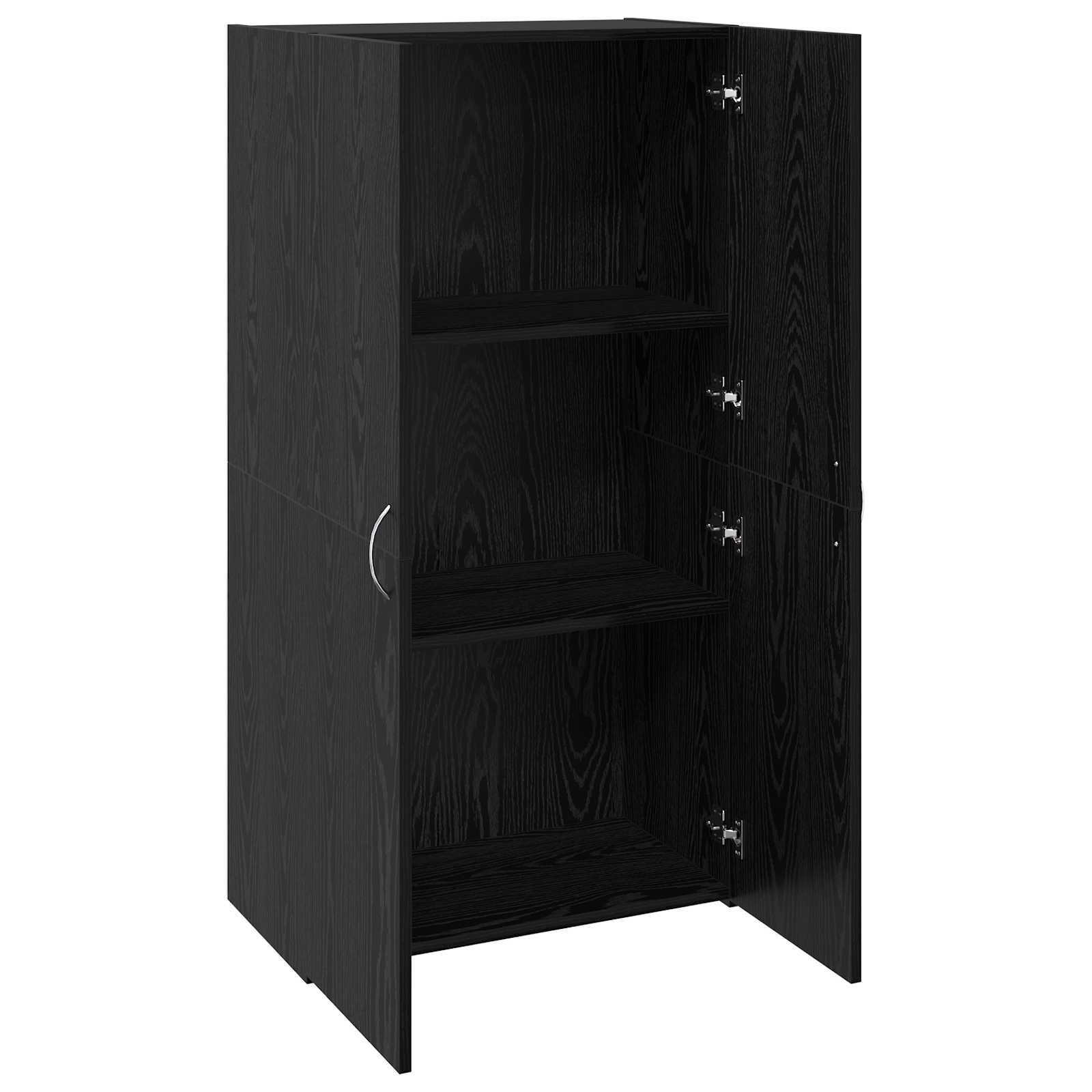 Aktenschrank Weiß 60x32x153 cm Holzwerkstoff
